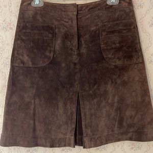 Lilly Pulitzer Leather Skirt Size 6